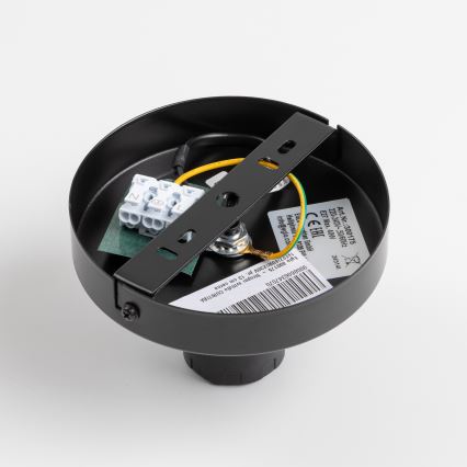 Brilagi - LED επιφανειακός πολυέλαιος οροφής CERIA WIRE 1xE27/40W/230V Ø 30 cm μαύρος