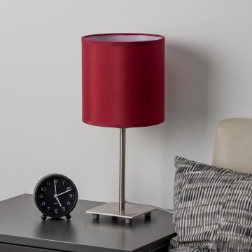 Brilagi - LED επιτραπέζιο φωτιστικό NUBILA 1xE27/60W/230V πομπηϊκό κόκκινο