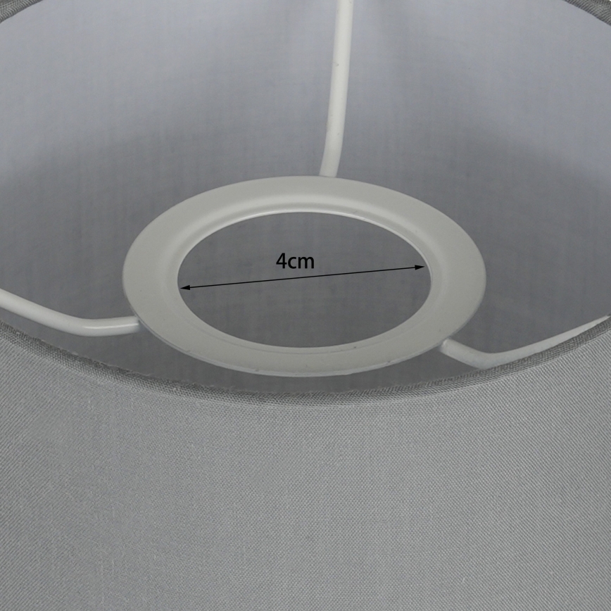 Brilagi - Επιτοίχιο ευέλικτο φωτιστικό LED NUBILA 1xE27/25W/230V + LED/3W ματ χρώμιο/ανοιχτό γκρι