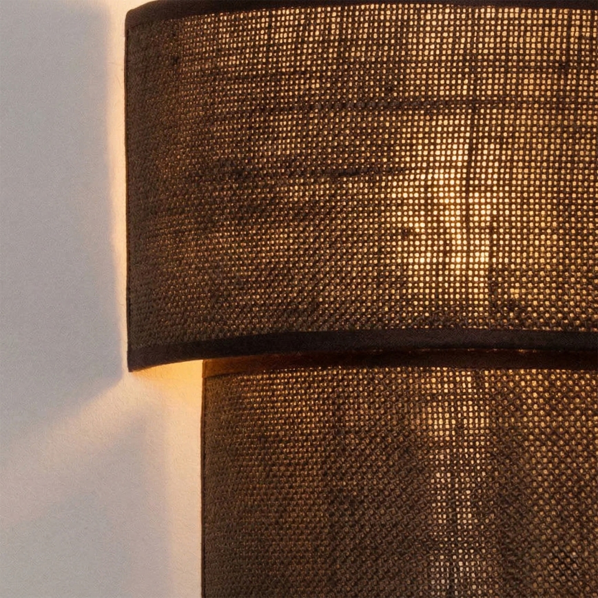 Brilagi - LED επιτοίχιο φωτιστικό BOHO ECO 1xE27/10W/230V καφέ