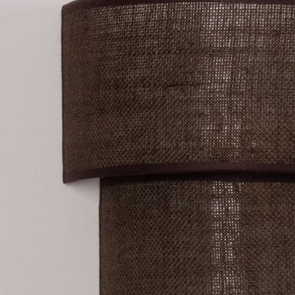 Brilagi - LED επιτοίχιο φωτιστικό BOHO ECO 1xE27/10W/230V καφέ