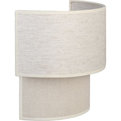 Brilagi - LED Επιτοίχιο φωτιστικό BOHO ECO 1xE27/10W/230V κρεμ