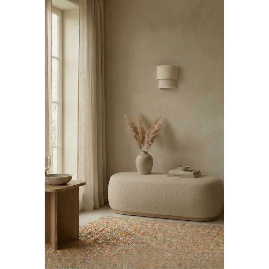 Brilagi - LED Επιτοίχιο φωτιστικό BOHO ECO 1xE27/10W/230V κρεμ