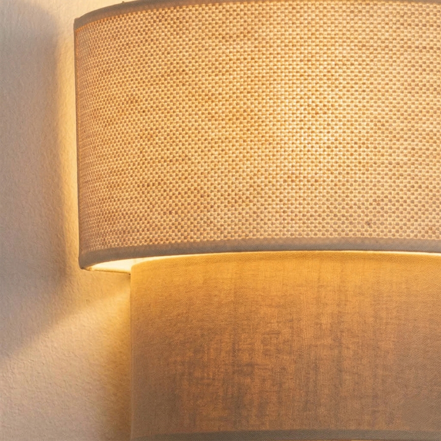 Brilagi - LED Επιτοίχιο φωτιστικό BOHO ECO 1xE27/10W/230V κρεμ