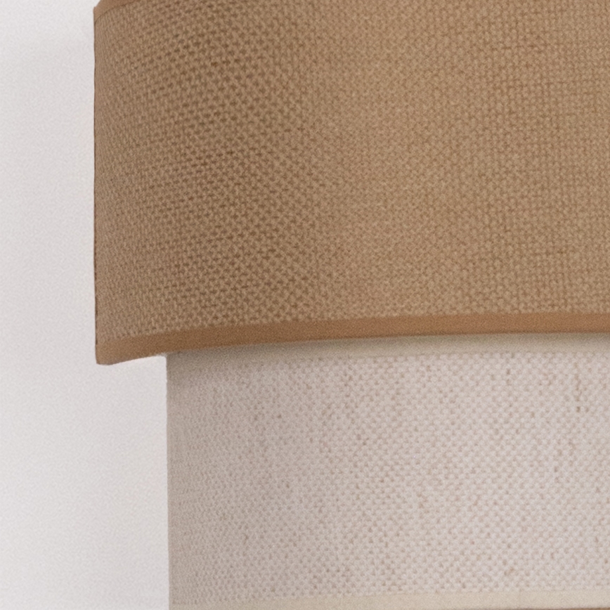 Brilagi - LED Επιτοίχιο φωτιστικό BOHO ECO 1xE27/10W/230V μπεζ/εκρού