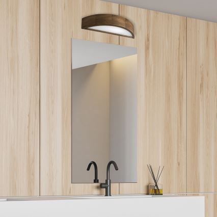 Brilagi - LED επιτοίχιο φωτιστικό CARVALHO 1xE27/15W/230V σε χρώμα δρυός/καρυδιάς