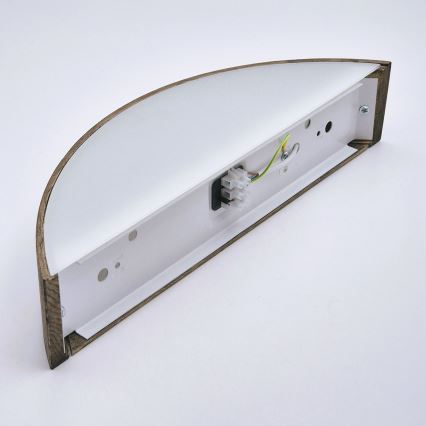 Brilagi - LED επιτοίχιο φωτιστικό CARVALHO 1xE27/15W/230V σε χρώμα δρυός/καρυδιάς