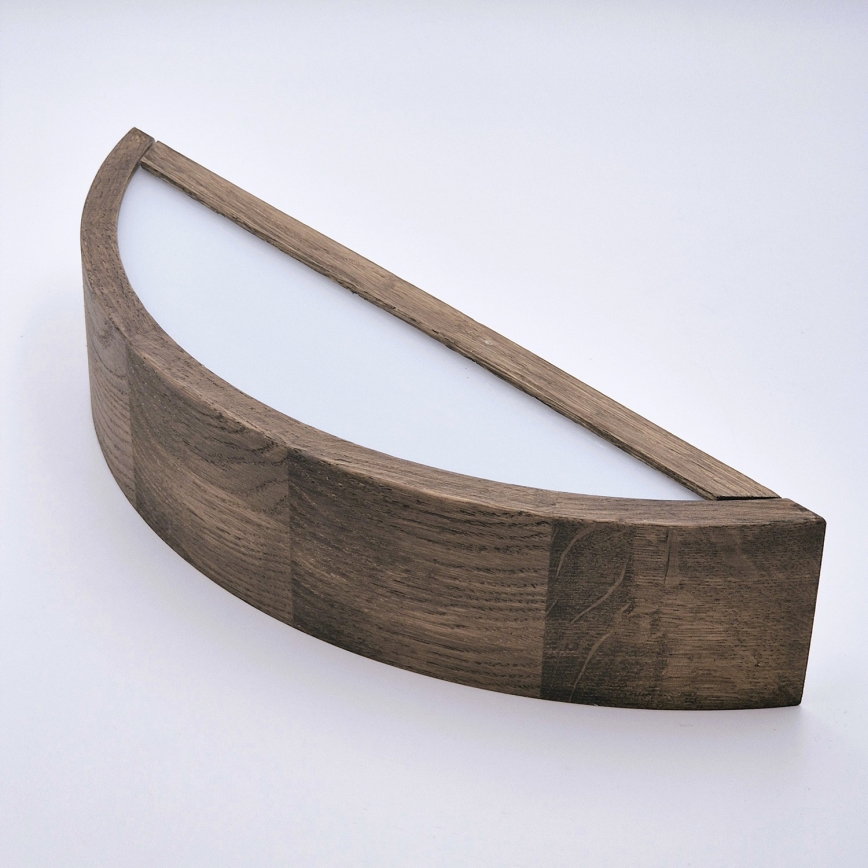 Brilagi - LED Επιτοίχιο φωτιστικό CARVALHO 1xE27/60W/230V δρυς καρυδιά