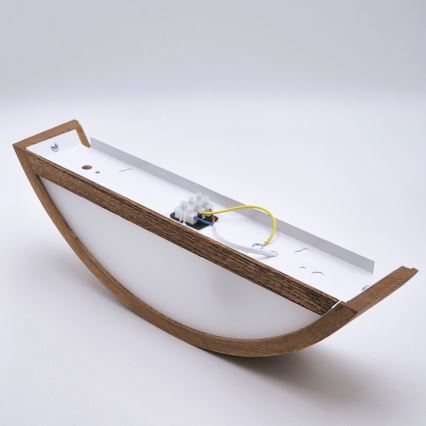 Brilagi - LED Επιτοίχιο φωτιστικό CARVALHO 1xE27/60W/230V δρυς κερασιά