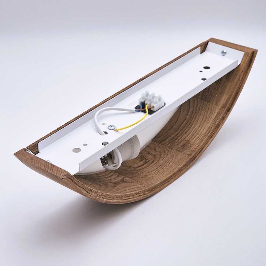 Brilagi - LED Επιτοίχιο φωτιστικό CARVALHO 1xE27/60W/230V δρυς κερασιά