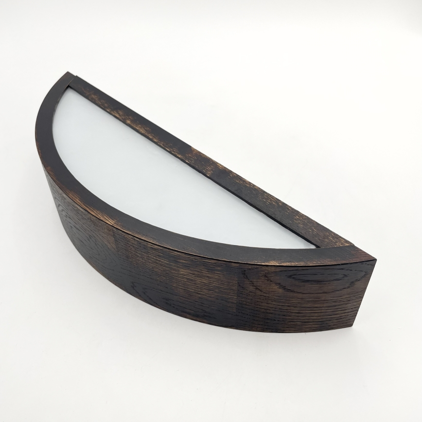 Brilagi - LED Επιτοίχιο φωτιστικό CARVALHO SMOKEY 1xE27/60W/230V δρυς