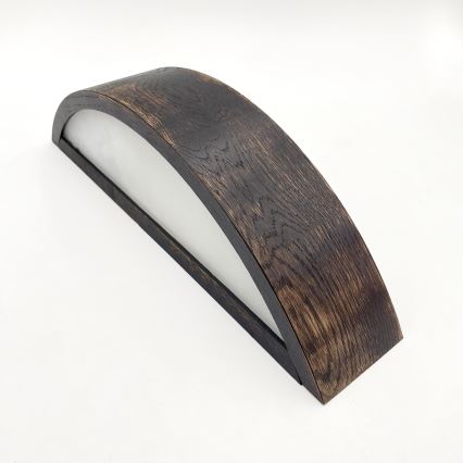 Brilagi - LED Επιτοίχιο φωτιστικό CARVALHO SMOKEY 1xE27/60W/230V δρυς