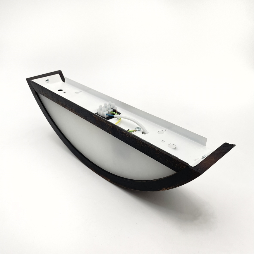 Brilagi - LED Επιτοίχιο φωτιστικό CARVALHO SMOKEY 1xE27/60W/230V δρυς