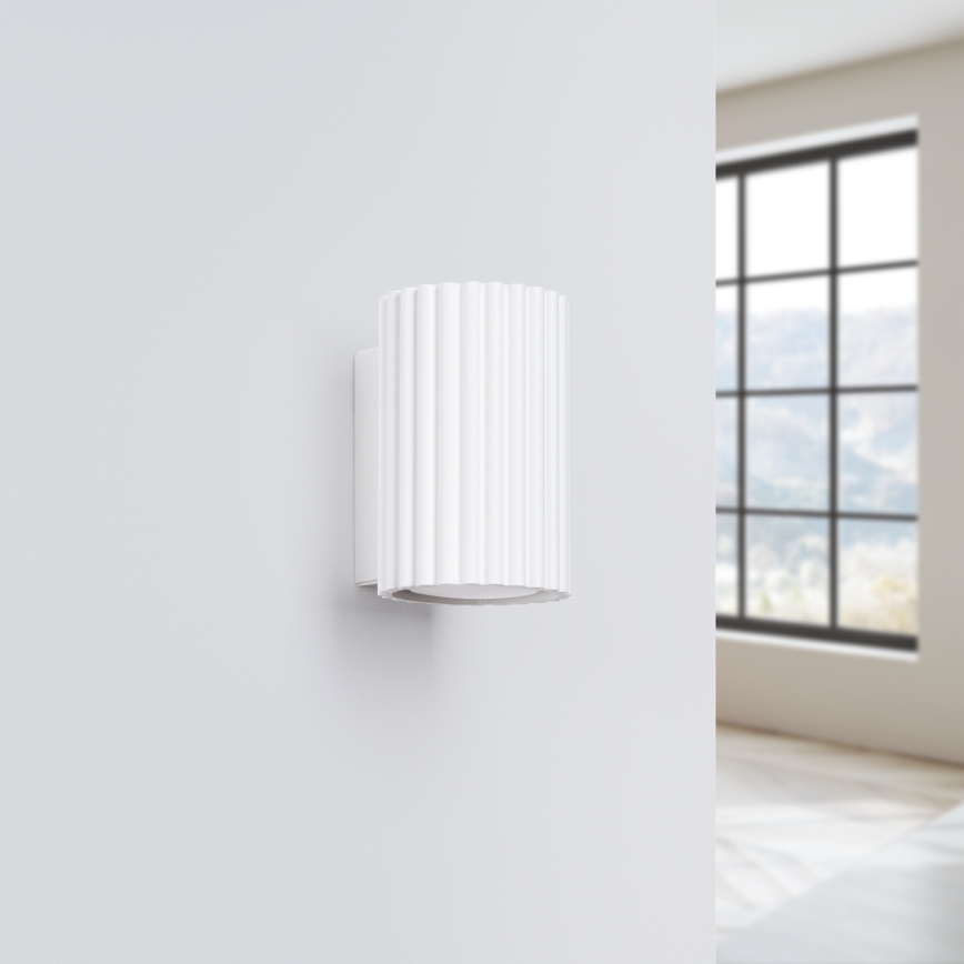 Brilagi - LED επιτοίχιο φωτιστικό CRESTO 1xGU10/10W/230V 10 cm λευκό