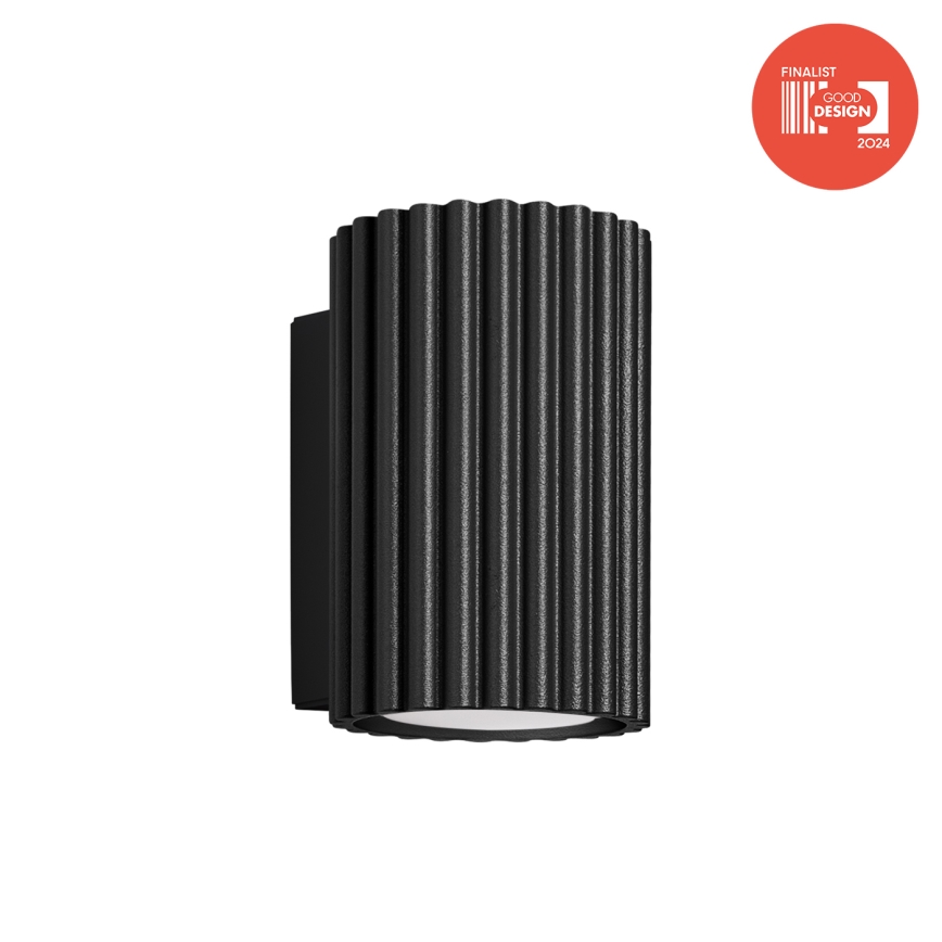 Brilagi - LED Επιτοίχιο φωτιστικό CRESTO 1xGU10/10W/230V 10 cm μαύρο