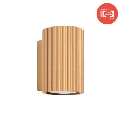 Brilagi - LED Επιτοίχιο φωτιστικό CRESTO 1xGU10/10W/230V 10 cm χρυσό