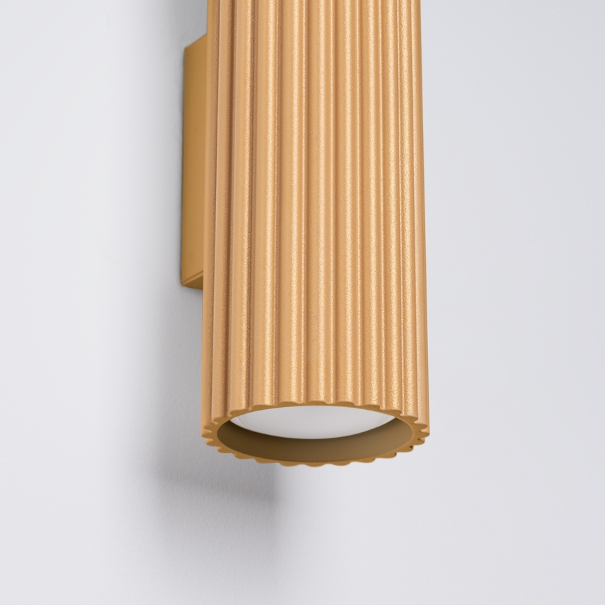 Brilagi - LED επιτοίχιο φωτιστικό CRESTO 2xGU10/10W/230V 20 cm χρυσό