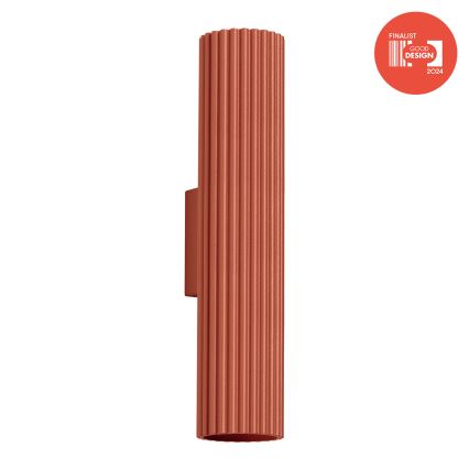 BRILAGI - LED Επιτοίχιο φωτιστικό CRESTO 2xGU10/10W/230V 30 cm πορτοκαλί