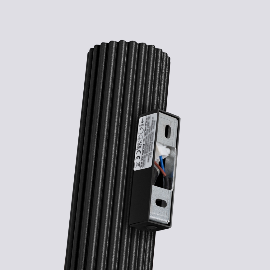 Brilagi - LED επιτοίχιο φωτιστικό CRESTO 2xGU10/10W/230V 30 cm μαύρο