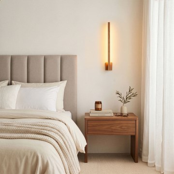 BRILAGI - LED Επιτοίχιο φωτιστικό GARDALINE LED/90W/230V 100 cm δρυς