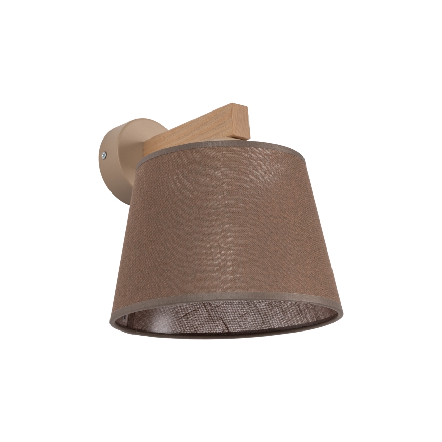 BRILAGI - LED Επιτοίχιο φωτιστικό LATTE SABIA 1xE27/15W/230V πεύκο/καφέ