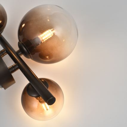 Brilagi - LED Επιτοίχιο Φωτιστικό MILLA 3xG9/3W/230V καφέ/καπνιστό καφέ