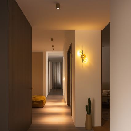 Brilagi - LED Επιτοίχιο φωτιστικό MILLA 3xG9/3W/230V μαύρο χρώμιο/χρυσό