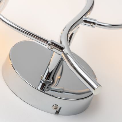 Brilagi - LED επιτοίχιο φωτιστικό MISTEL 3xG9/3W/230V μαύρο χρώμιο/καπνιστό