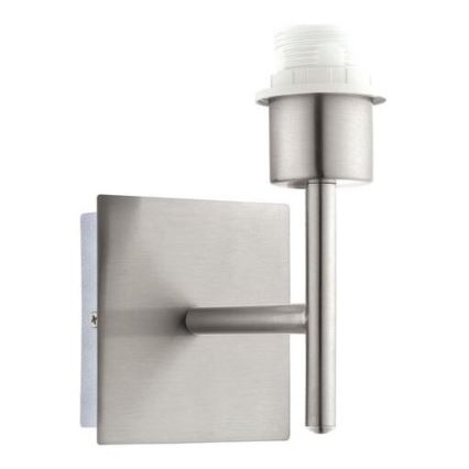BRILAGI - LED Επιτοίχιο φωτιστικό NUBILA 1xE27/60W/230V ματ χρώμιο/ανοιχτό γκρι