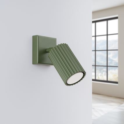 Brilagi - LED επιτοίχιο φωτιστικό σποτ CRESTO 1xGU10/10W/230V πράσινο
