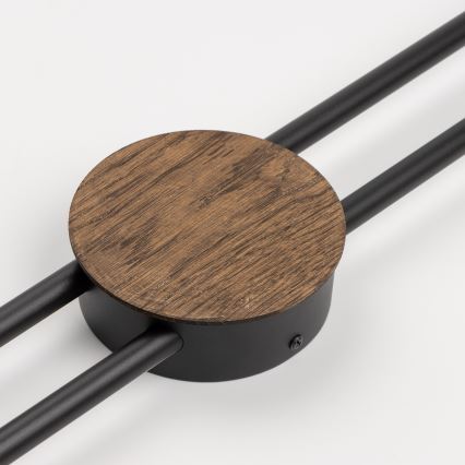 Brilagi - LED Επιτοίχιο φωτιστικό WOODY COLLINE LED/15W/230V 80 εκ. δρυς καρυδιά