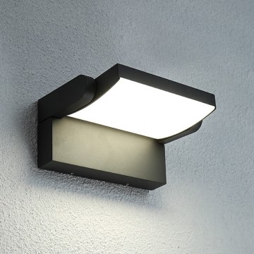 BRILAGI - LED Επιτοίχιο φωτιστικό εξωτερικού χώρου ANKLE LED/12W/230V IP65 μαύρο