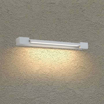 BRILAGI - LED Επιτοίχιο φωτιστικό εξωτερικού χώρου AQUA LINE LED/12W/230V 45 cm IP44 λευκό CRI 90
