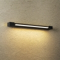 BRILAGI - LED Επιτοίχιο φωτιστικό εξωτερικού χώρου AQUA LINE LED/18W/230V 60 cm IP44 μαύρο CRI 90