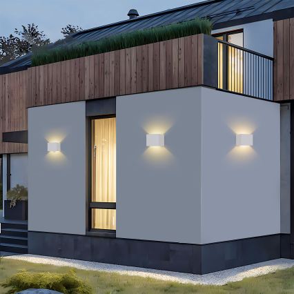 Brilagi - LED επιτοίχιο φωτιστικό εξωτερικού χώρου DONNANI LED/5W/230V λευκό IP44
