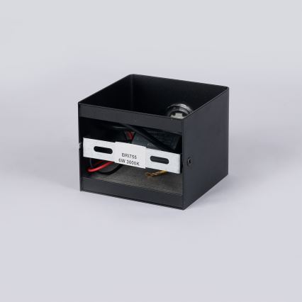 Brilagi - LED Επιτοίχιο φωτιστικό εξωτερικού χώρου DONNANI LED/5W/230V μαύρο IP44