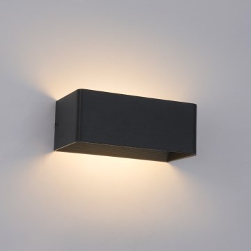 Brilagi - LED επιτοίχιο φωτιστικό εξωτερικού χώρου DONNANI LED/7W/230V μαύρο IP44