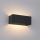 Brilagi - LED επιτοίχιο φωτιστικό εξωτερικού χώρου DONNANI LED/7W/230V μαύρο IP44