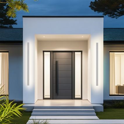 Brilagi - LED Εξωτερικό επιτοίχιο φωτιστικό LINEAR LED/32W/230V 3000K IP65 140 cm λευκό CRI 90