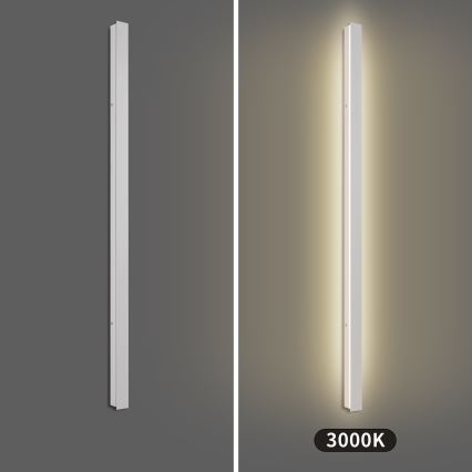 Brilagi - LED Εξωτερικό επιτοίχιο φωτιστικό LINEAR LED/32W/230V 3000K IP65 140 cm λευκό CRI 90
