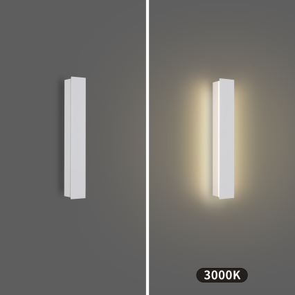 Brilagi - Επιτοίχιο φωτιστικό εξωτερικού χώρου LINEAR LED/8W/230V 3000K IP65 30 cm λευκό CRI 90