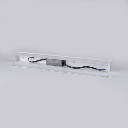 Brilagi - Επιτοίχιο φωτιστικό εξωτερικού χώρου LINEAR LED/8W/230V 3000K IP65 30 cm λευκό CRI 90