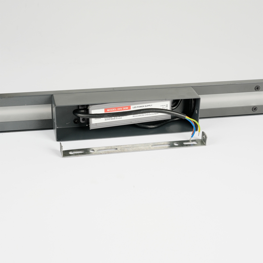 Brilagi - Επιτοίχιο εξωτερικό LED φωτιστικό LINEO LED/24W/230V 4000K IP65 100 cm ανθρακί CRI 90