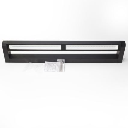 Brilagi - LED Επιτοίχιο φωτιστικό εξωτερικού χώρου SALERNO LED/24W/230V 66 εκ. μαύρο IP65