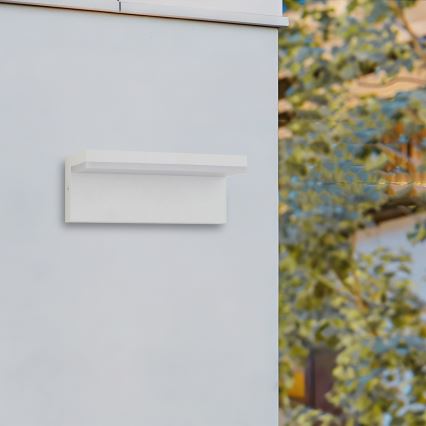 Brilagi - LED επιτοίχιο φωτιστικό εξωτερικού χώρου TESSI LED/10W/230V λευκό IP54