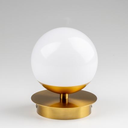 Brilagi - LED επιτοίχιο φωτιστικό μπάνιου BALL LED/6W/230V 3000/4000/6500K IP44 χρυσό