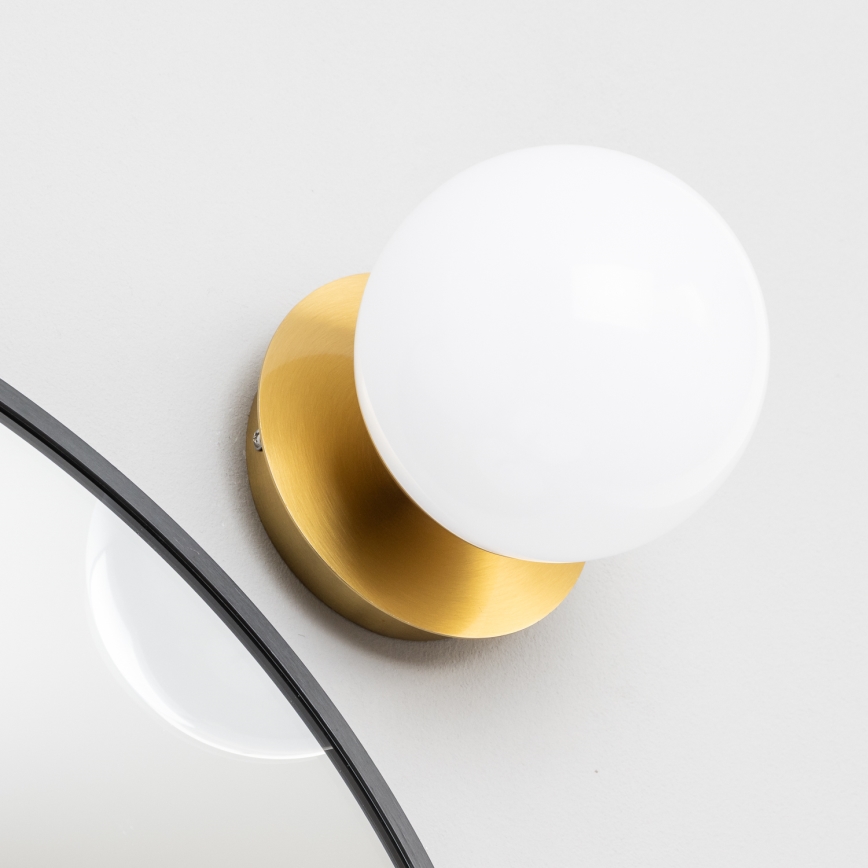 Brilagi - LED επιτοίχιο φωτιστικό μπάνιου BALL LED/6W/230V 3000/4000/6500K IP44 χρυσό