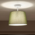 Brilagi - LED επιτοίχιο φωτιστικό οροφής CERIA 1xE27/60W/230V Ø 30 cm λευκό/πράσινο