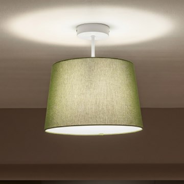 Brilagi - LED επιτοίχιο φωτιστικό οροφής CERIA 1xE27/60W/230V Ø 30 cm λευκό/πράσινο