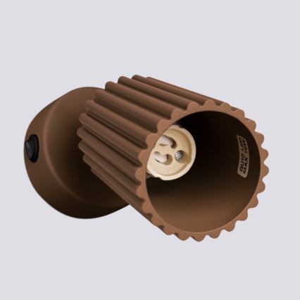 Brilagi - LED επιτοίχιο σποτ φωτιστικό CRESTO 1xGU10/10W/230V καφέ